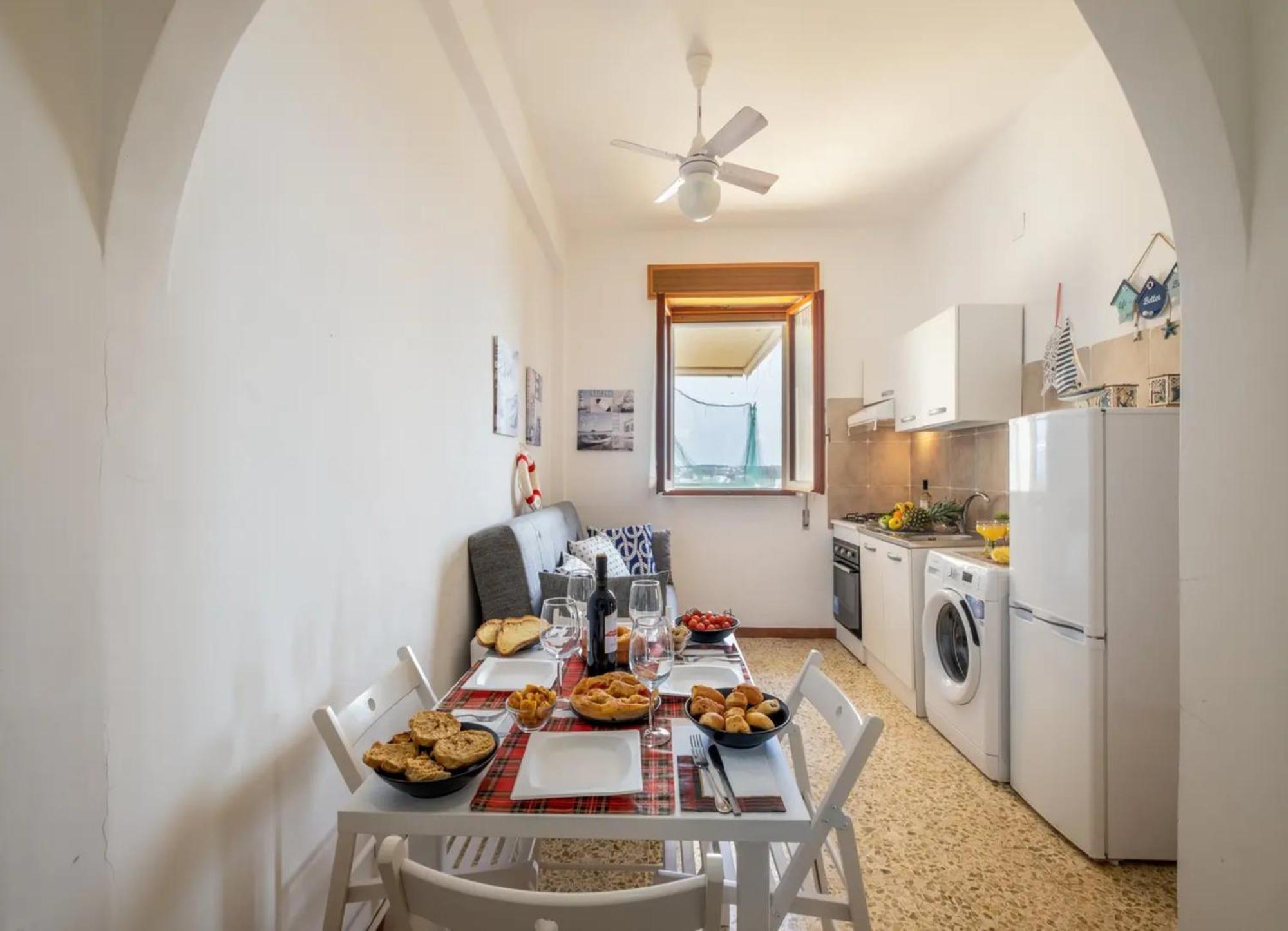 The Blue Panoramic Penthouse Villa Porto Cesareo Eksteriør billede