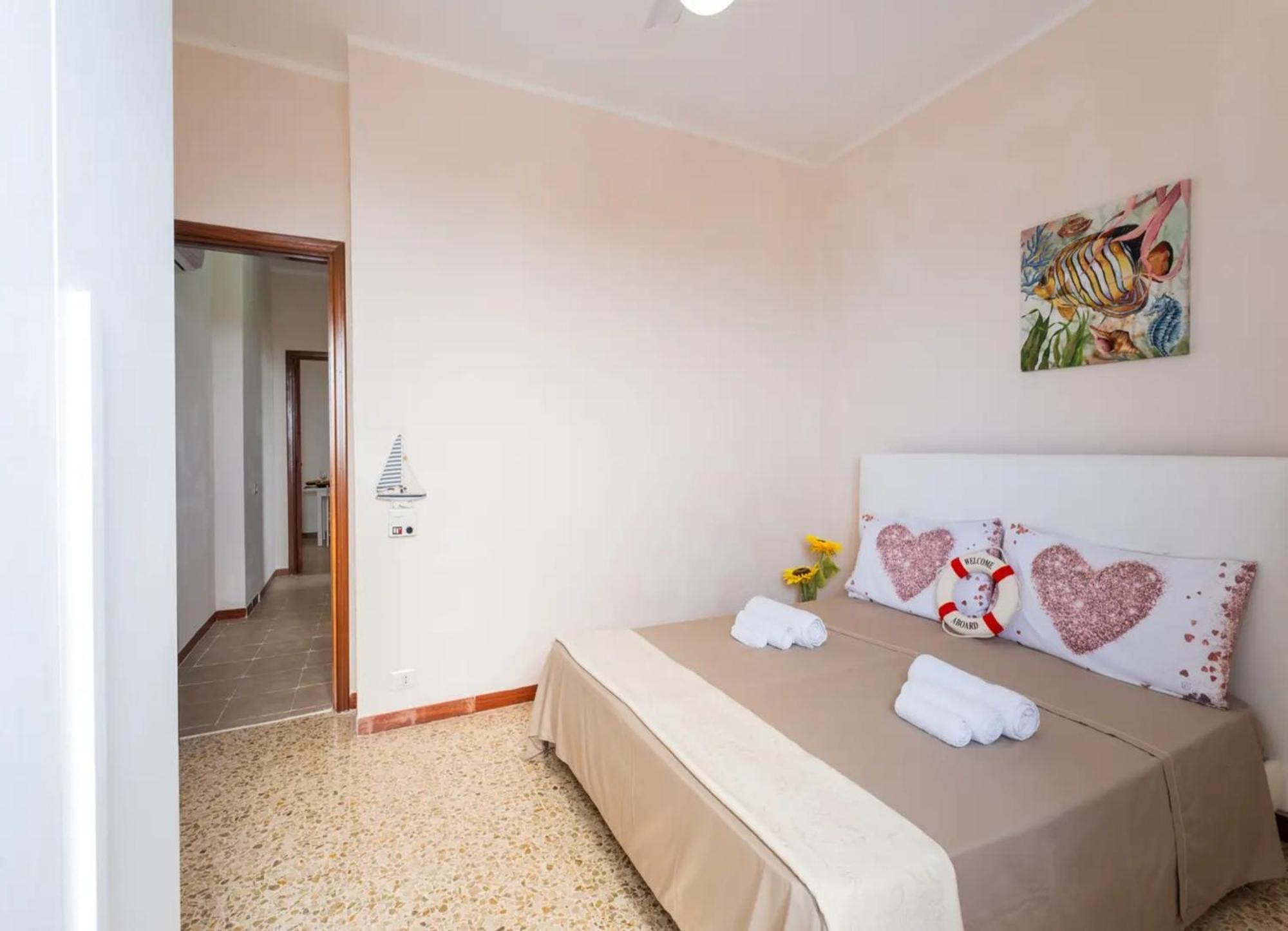 The Blue Panoramic Penthouse Villa Porto Cesareo Eksteriør billede