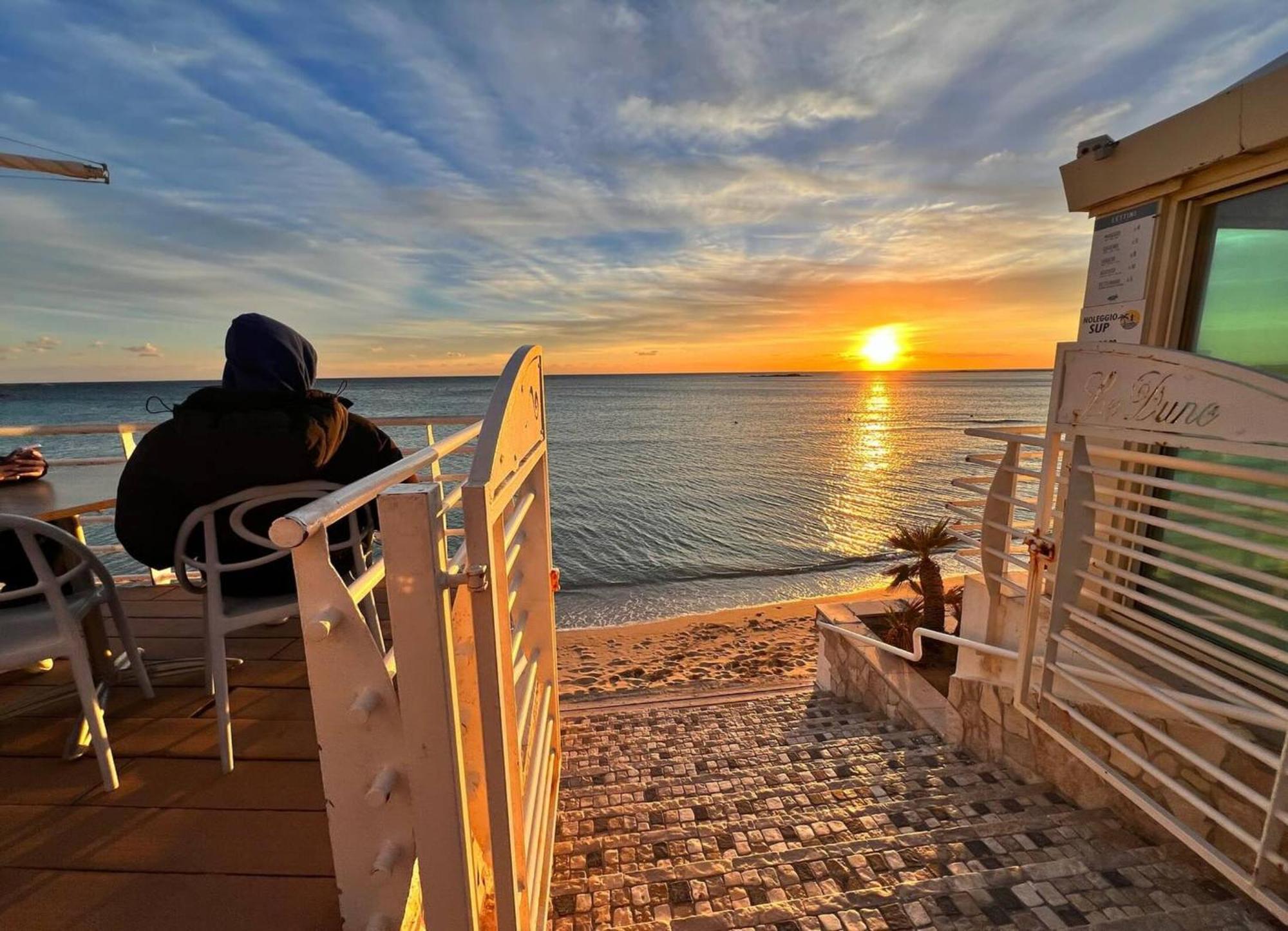 The Blue Panoramic Penthouse Villa Porto Cesareo Eksteriør billede